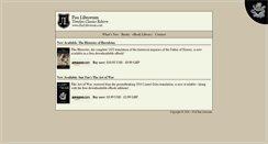 Desktop Screenshot of paxlibrorum.com